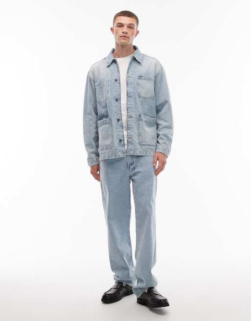Lidnm/Fog Washed Chore Jacket