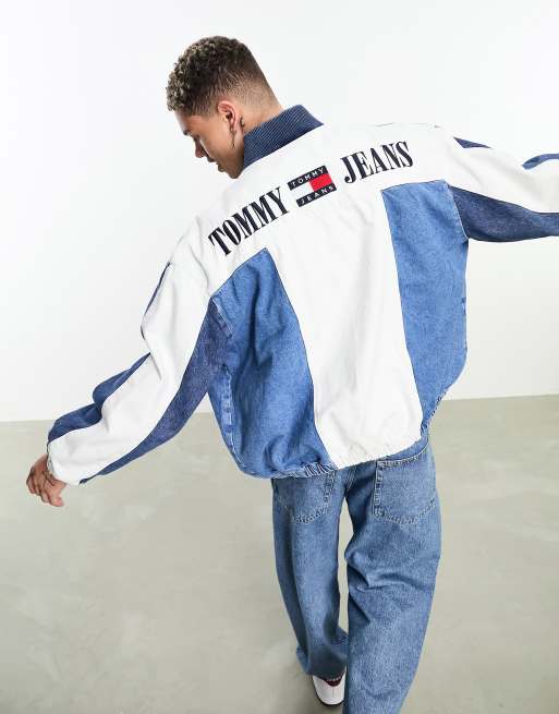 Tommy jeans cheap colour block jacket