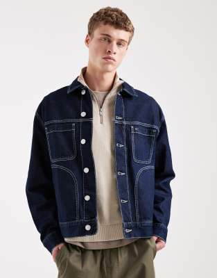 Tommy Jeans Denim Ranch Jacket In Blue