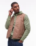 [Tommy Jeans] Tommy Jeans denim vest in brown S Vintage camel