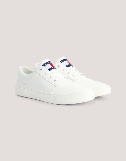 Tommy Jeans – Derby-Sneaker zum Schnüren in Weiß