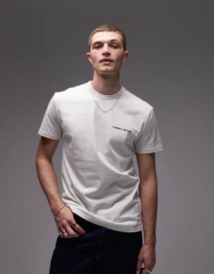 Tommy Jeans Diagonal Back Print Logo T-shirt