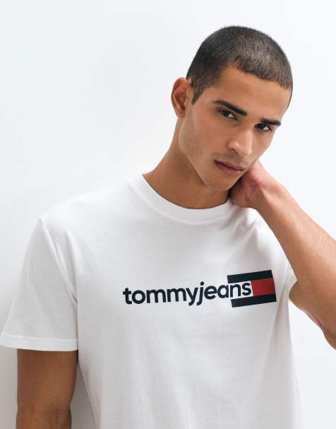Tommy Jeans - DNA - T-shirt à logo - Blanc - view 1