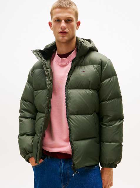Tommy Jeans - Doudoune imperméable à capuche - Uni - view 1
