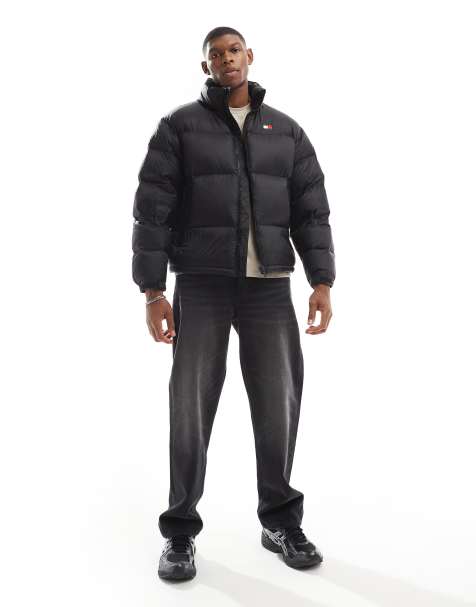 Tommy Jeans – Down Alaska – Steppjacke in Schwarz - view 1