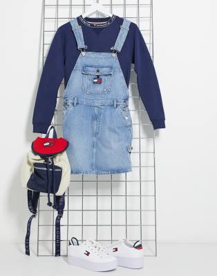 tommy hilfiger dungarees dress