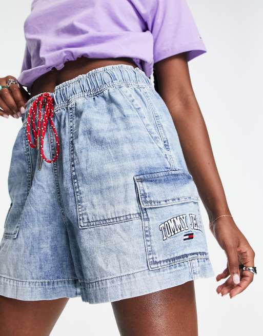 Tommy hilfiger womens hot sale denim shorts