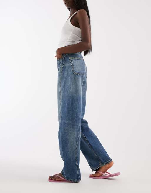 Tommy Jeans – Ella – Ciemnoniebieskie jeansy barrel, 2 z 5