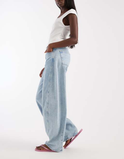 Tommy Jeans – Ella – Jasnoniebieskie jeansy barrel, 2 z 5