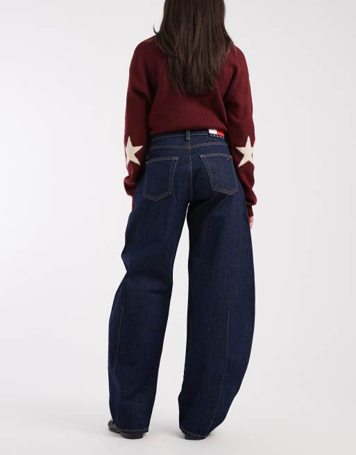Tommy Jeans - Ella - Jeans bombati a vita medio alta lavaggio scuro, 2 di 5