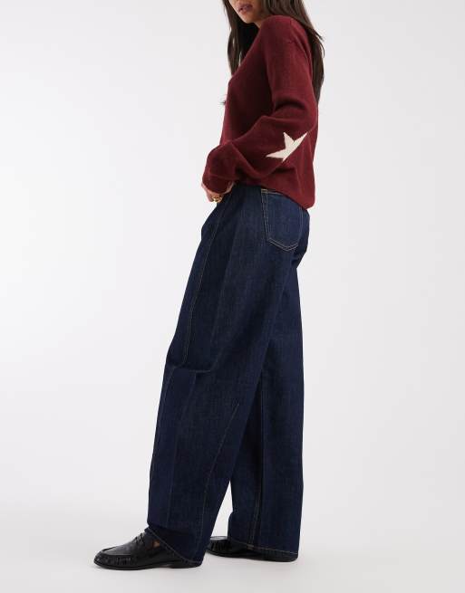 Tommy Jeans - Ella - Jeans bombati a vita medio alta lavaggio scuro, 3 di 5