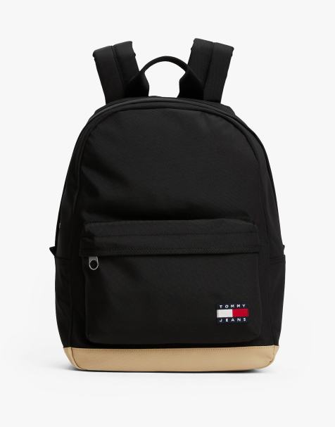 Tommy Jeans – Essential – Abgerundeter Rucksack in Schwarz - view 1