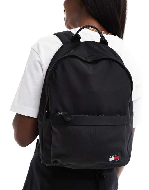 Tommy Jeans essential backpack in black