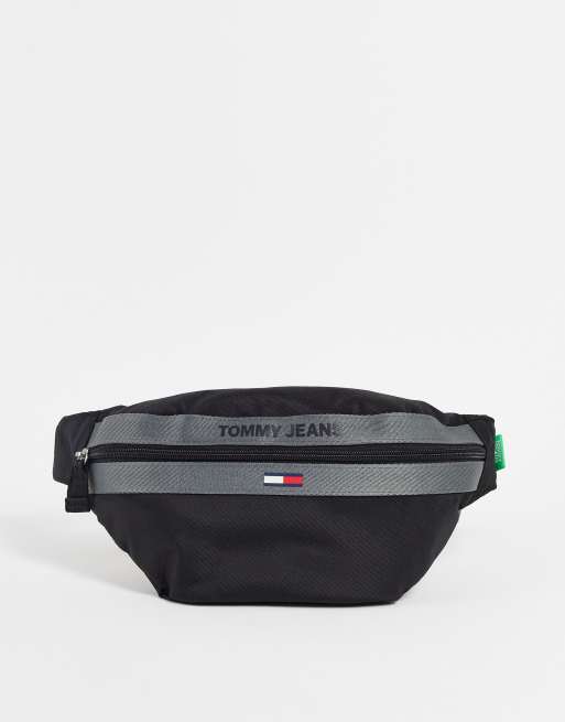 Tommy Jeans essential bumbag in black | ASOS