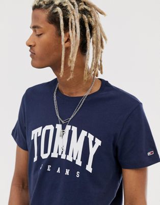 tommy jeans college t shirt