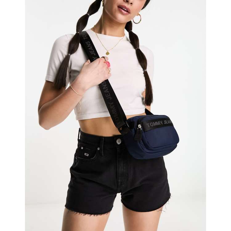 T shirt and jeans crossbody online bag