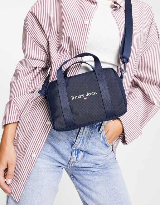 Tommy Jeans essential crossover bag in navy ASOS