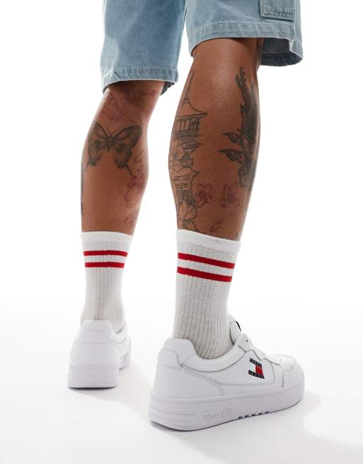 Tommy Jeans – Essential Cupsole – Białe buty sportowe, 3 z 5