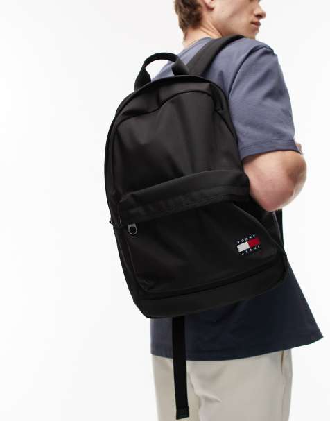 Tommy Jeans essential daily backpack in black - view 1
