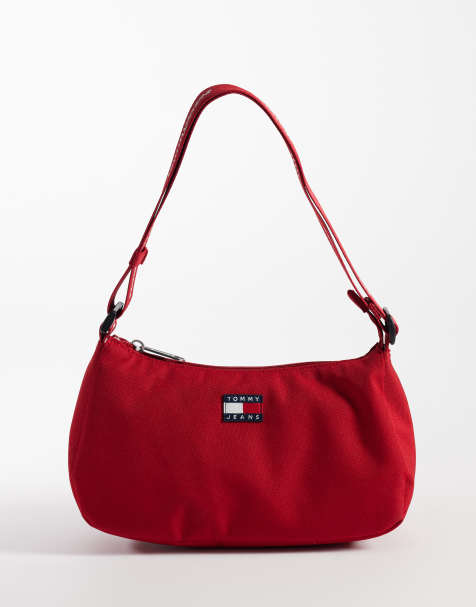 Tommy Jeans - Essential Daily - Rød skuldertaske - view 1