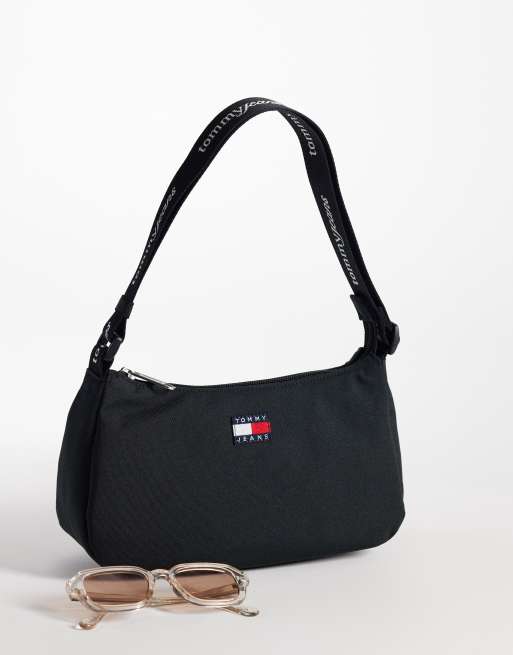 Tommy Jeans - Essential Daily - Sort skuldertaske, 4 af 4