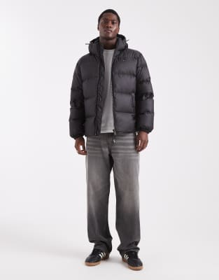 Tommy Jeans Essential Down Jacket In Gray