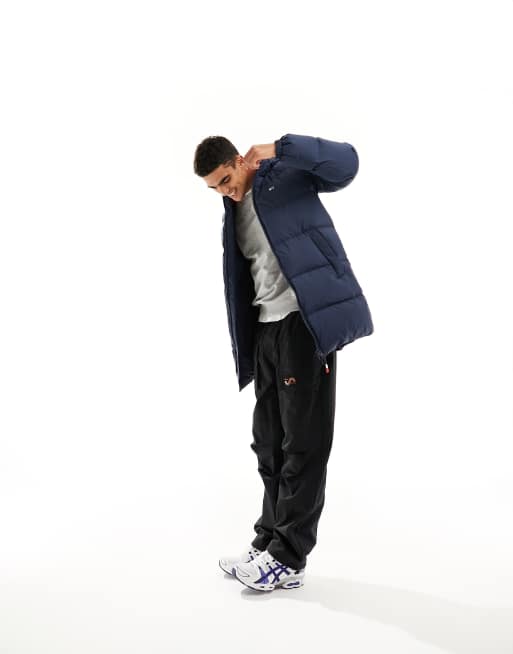 Tommy Jeans essential down parka in navy