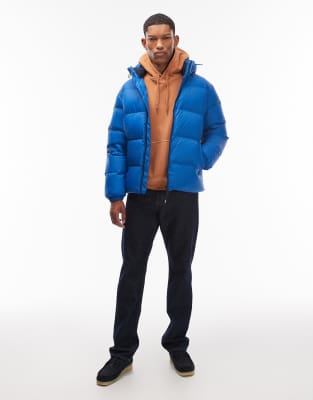 Tommy Jeans Essential Down Puffer Jacket In Blue