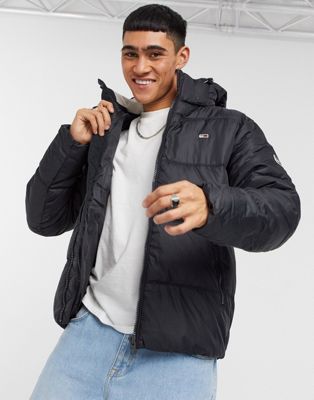 tommy jeans essential hooded jacket