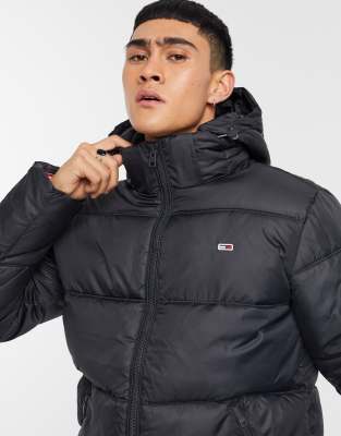 tommy jeans essential hooded jacket