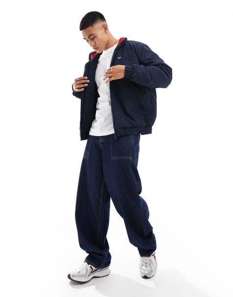 Tommy Jeans essential jacket in navy - view 1