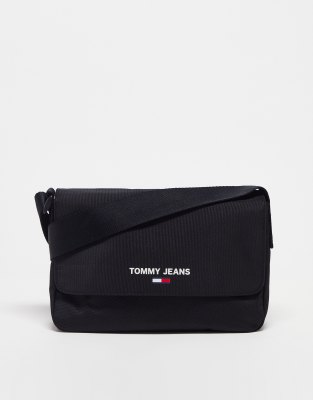 Tommy Jeans essential new crossbody bag in black