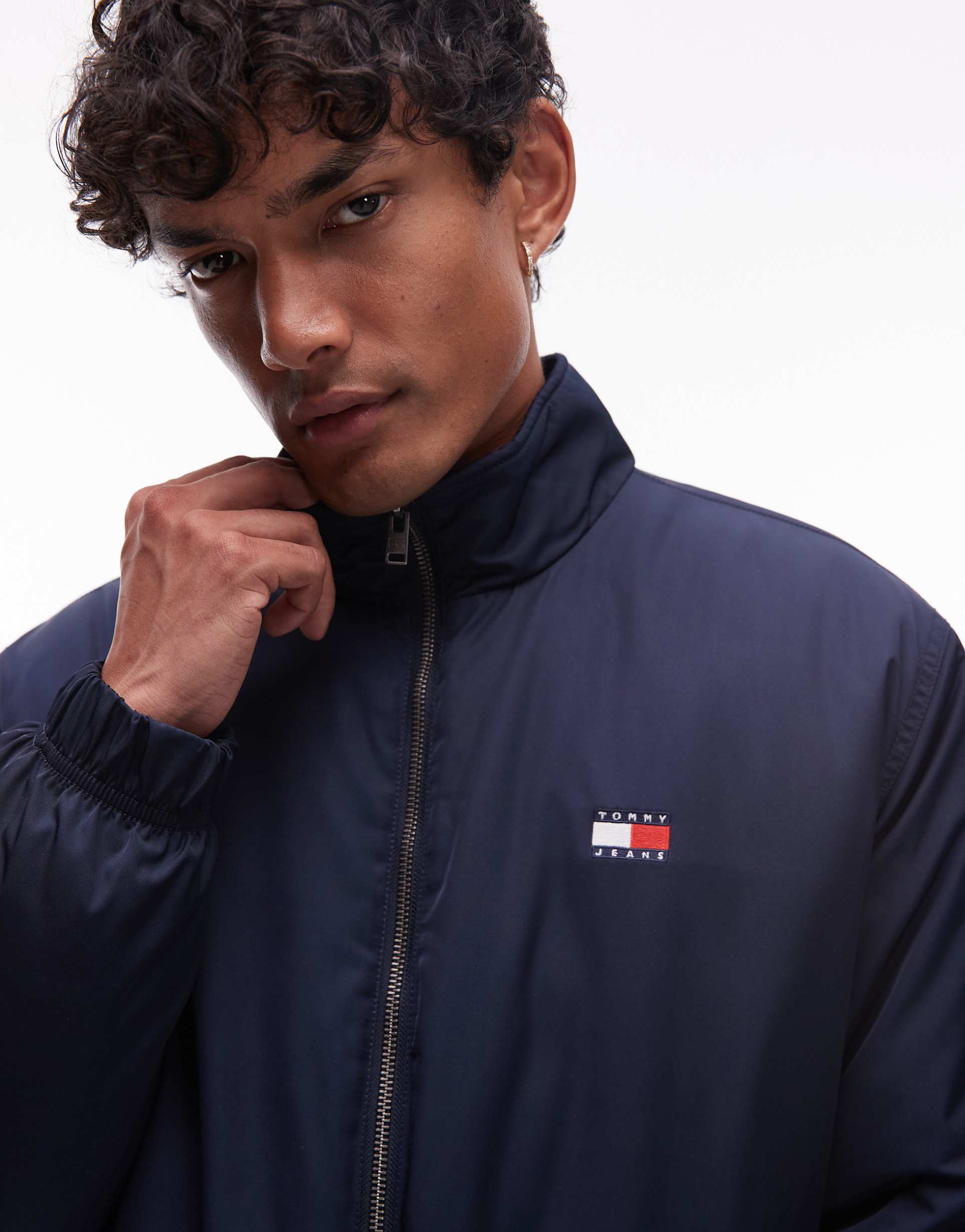 Tommy Jeans 에센셜 패딩 자켓 네이비