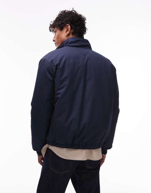 Tommy Jeans Essential padded jacket in navy, 3 of 4