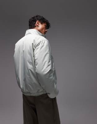 Tommy Jeans Essential Padded Jacket In Gray