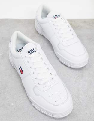 tommy jeans white trainers