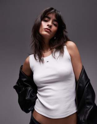 Tommy Jeans Essential Ribbed Tank Top
