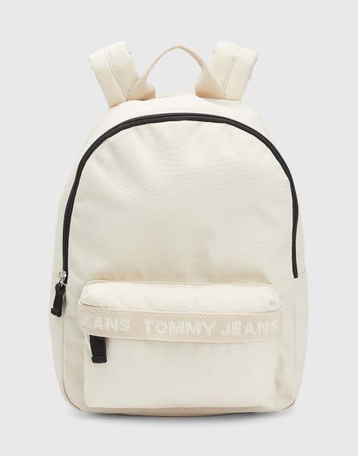Tommy Jeans – Essential – Rucksack in Beige 