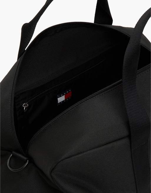 Tommy Jeans - Essential - Sac polochon à logo répété - Noir, 5 de 5
