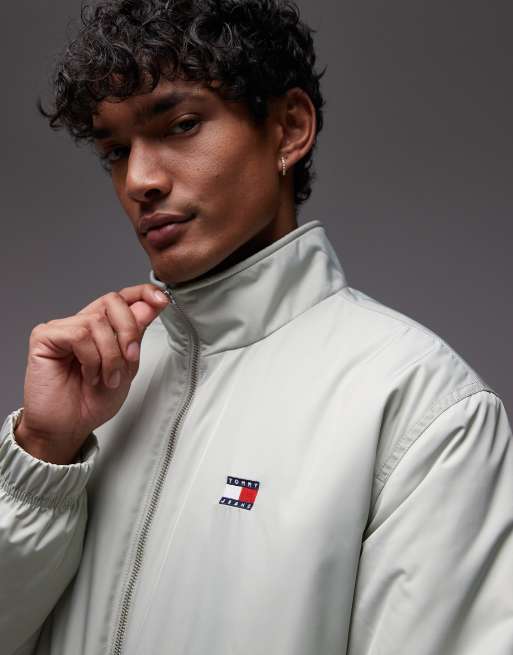 Tommy Jeans – Essential – Salviagrön, vadderad jacka, 4 av 4