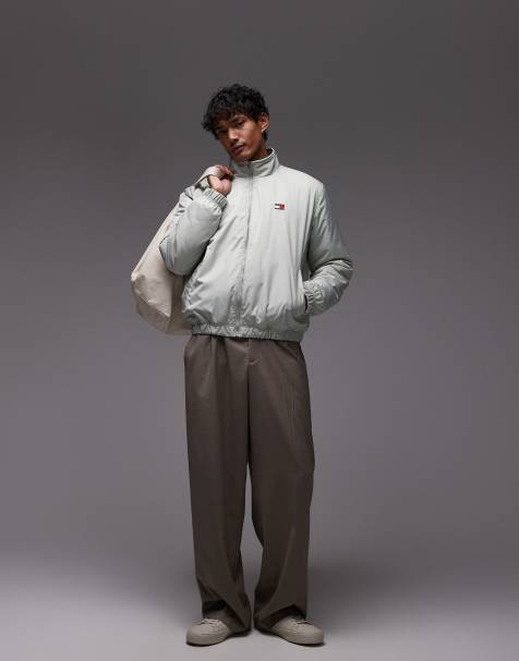 Tommy Jeans – Essential – Szałwiowozielona kurtka ocieplana - view 1
