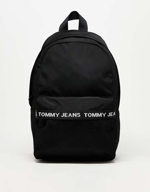 Tommy jeans backpack store with logo tape straps