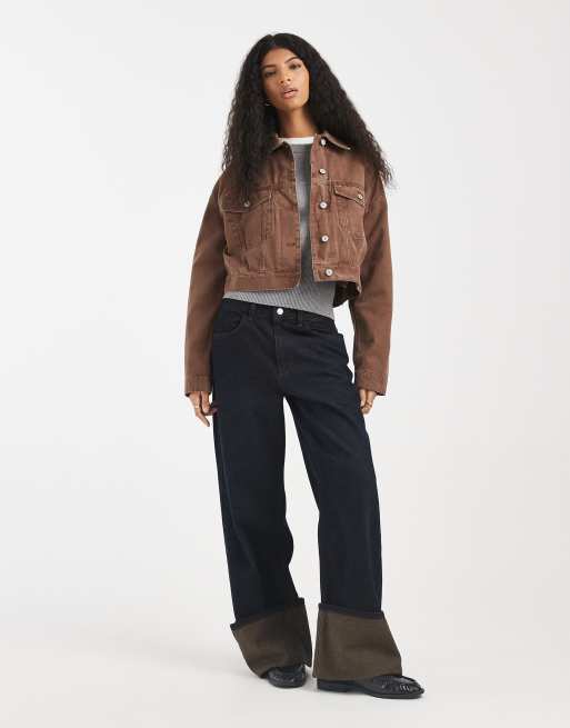 Tommy Jeans essential trucker jacket in brown, 2 of 4
