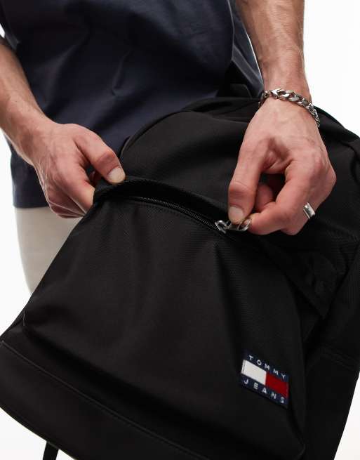Tommy Jeans - Essentials Daily - Sort rygsæk, 3 af 4