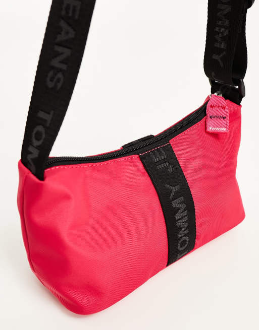 Tommy Jeans casual utility messenger bag - TOG - Tommy Jeans Unlined  Women's Triangle Bra Pink UW0UW04144