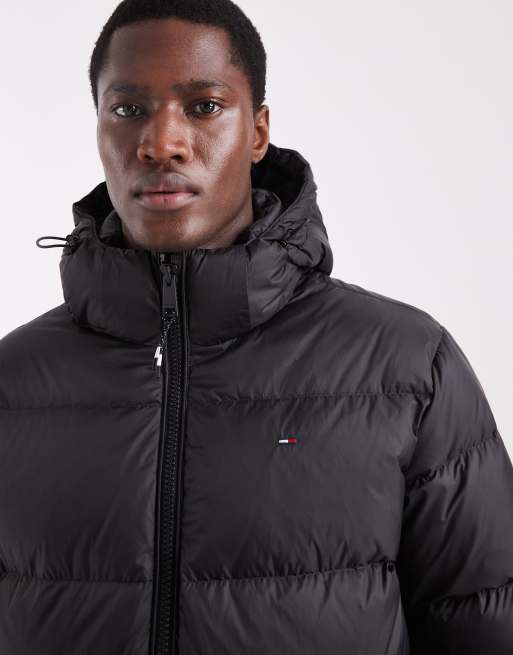 Tommy Jeans - Essentials - Sort dynejakke, 5 af 5