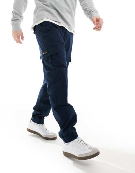 Men's Navy Cargo Pants