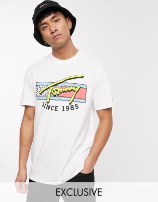 tommy jeans retro logo tee