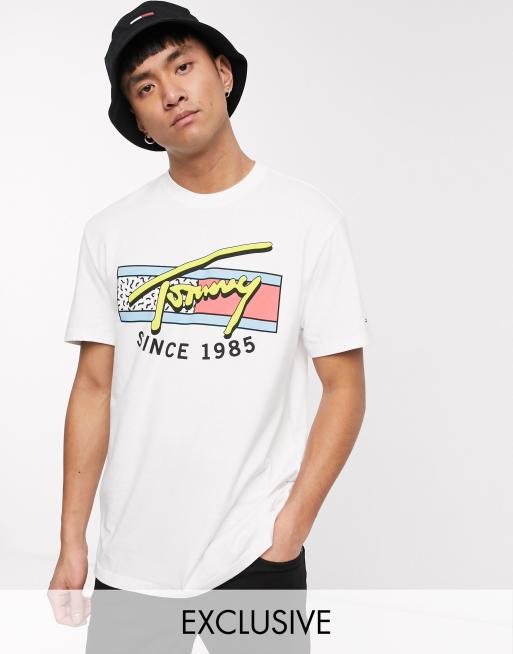 Tommy jeans t store shirt neon