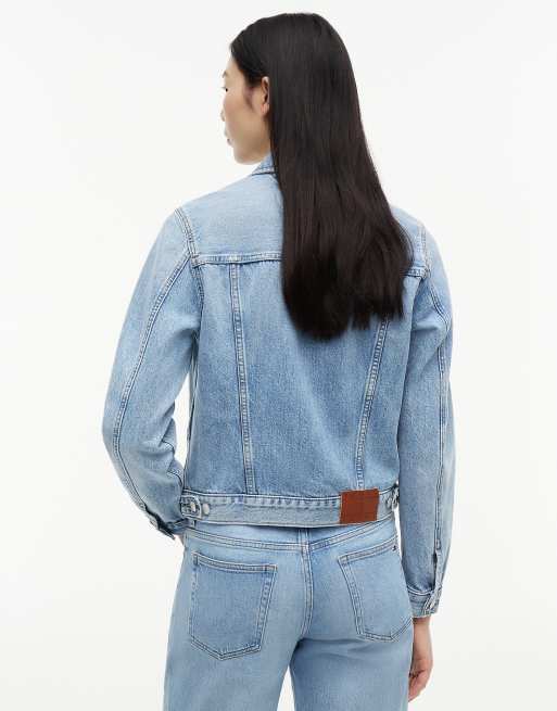 Tommy Jeans Faded denim trucker jacket in light blue, 4 of 6